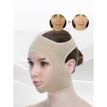 M30 사각턱관리 얼굴 밴드 얼굴 볼살 턱 땡기미, 뉴소프트(부드러운압박), 스킨, L