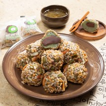 제주미르오메기떡 견과류오메기떡(30개), 1box, 55g