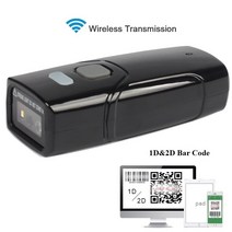 택배스캐너 바코드스캐너 무선바코드스캐너 1D/2D 바코드 스캐너 QR 코드 데이터 매트릭스 PDF417 미니 포켓 사이즈 휴대용 핸드 헬드 무선 블루투스 바코드 스캐너 리더