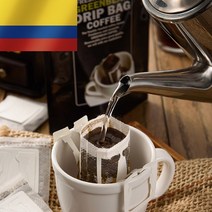 갓볶은 신선한 드립백 원두커피_콜롬비아 수프리모 메델린 14g/10티백, 벌크포장