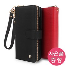 갤럭시 A22 5G (버디) / 갤럭시 F42 (와이드5) / SM-A226L / SM-E426S VTOP 지퍼 다이어리 휴대폰 케이스 + 깜짝사은품