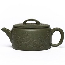 호화랑 보이차주전자 도자기찻주전자 이싱자사호 자사다관 오소위작가 녹니 매향여고 230ml tt5224