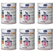 Danalac Advanced Goat Milk 다날락 어드밴스드 고트밀크 6~12개월 분유 400g 6개