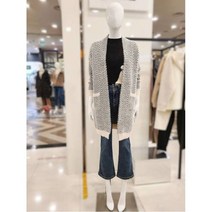 [마이티지] NC엑스코 울혼방 지그재그 스트라이프 가디건 MM4CR178BKFF_2