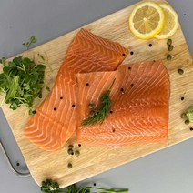 노르웨이 프리미엄 생연어 500g 1kg 연어 필렛 소스3종 + 해동지 증정 (초고추장 + 간장 + 와사비), 생연어 구이용 300g