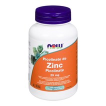 나우푸드 NOW Foods 아연/징크 피콜리네이트 Zinc Picolinate 25mg 100캡슐