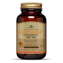 솔가 비타민 C 500mg 츄어블 타블렛 글루텐 프리 비건 90개입 1개