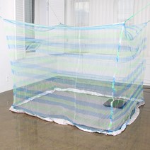 대성 국산 솔향 사각 모기장 1인-20인 사이즈다양, 화이트(별대)5-6인용(높이180CM)