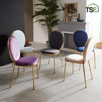 바보사랑 TS 마카롱 골드 체어 2ea.티에스퍼니처(무료배송), 그레이／네이비