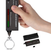 led 표시기 diamond tester pen high 정확도 diamond selector detector gem stone jewelry testing tool with, 없음