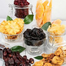 건과일 7종 대추야자 건 자두 푸룬 건 망고 건 파인애플 건 크랜베리 퀸 파인애플, 1)똥배모음특가전 씨있는 건대추야자 300g, 1개