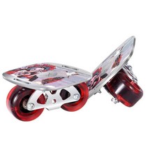 프리라인스케이트 스케이트 오빗휠 드리프트 초보자, 6 알루미늄 블루 플래싱 휠 럭셔리