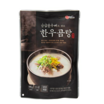 안심한우뼈로 만든 한우곰탕, 3개, 500g
