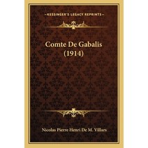 Comte De Gabalis (1914) Paperback, Kessinger Publishing
