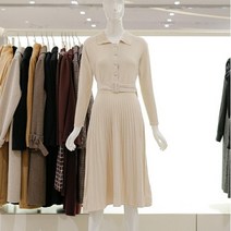 더아이잗 AK수원점 더아이잗 벨티드 니트원피스 (IL1N1OP87)