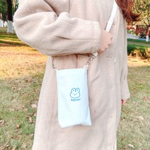 드링크백 에코 컵홀더 커피컵홀더 텀블러 백 가방 보틀 파우치, 2에코드링크백-토끼