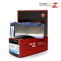 상신브레이크 하드론Z RP4312 포드머스탱6P CTS-V 닛산 GT-R 네오테크 6P(브렘보6P) 앞패드 하드론 ZR 레이싱패드