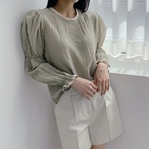 나인 (BL-3811)라이트 페미닌 블라우스