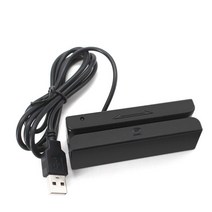nfc도어락 상가도어락 마그네틱 스트라이프 카드 리더기 USB 3 트랙 미니 스마트 MSR 액세스 제어 POS 시, 01 HBA-580 Black