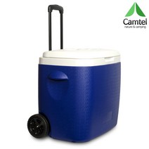 캠텔 캐리어형 아이스 박스 쿨러 CF-3800, 블루, 38L