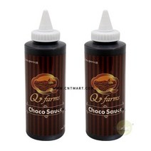 큐팜스 초콜릿 토핑소스 520g 2개묶음, 2개