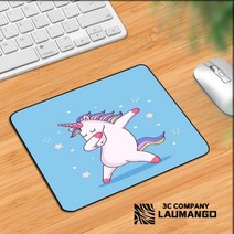 테이블에 귀여운 만화 유니콘 패드 마우스 매트 Pc 게임 컴퓨터 책상 수호자 애니메이션 깔개 Kawaii 액세서리 노트북 게이머, xS000400_15x15cm