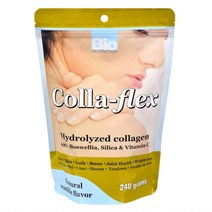 Bio Nutrition Colla-Flex Hydrolyzed Collagen Natural Vanilla 바이오 뉴트리션 콜라 플렉스 바닐라 콜라겐 240g