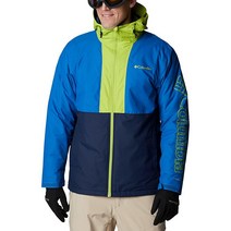 Columbia 남성용 팀버터너 재킷 화이트/컬리지에이트 네이비 XXL
