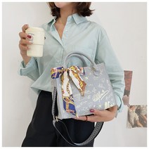 수지네작업실 가죽가방만들기 토트백 퀼트 패키지 한글자막 만들기영상 diy 레터링 공예 국내배송, 크로스토트백 그레이, 1개