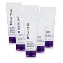 폴미첼 엑스트라바디 스컬프팅 헤어 젤 가는 모발용 200ml Paul Mitchell Extra-Body Sculpting Gel, 6개