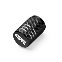 바이크 오토바이 CNC 알루미늄 휠 타이어 밸브 스템 캡 혼다 CBR 125R 600 F4i 650F/R 1100XX 1000F cbr 954 1000 RR 900RR 250R, 01 1Pcs Black