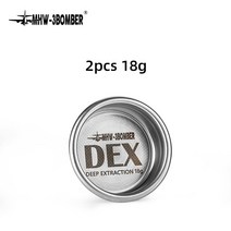 업소용 프로젝터 DEX 정밀 58.5mm 에스프레소 커피 필터 바구니 18g 20g 퍽 스크린 58mm 포터필터 홈 바리스타 액세서리, [03] 2pcs 18g Basket