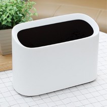 세척 건조 편한 2중 커버 분리 휴지통 미니쓰레기통 화장실휴지통 신혼집 미니더스트박스 심플한, 핑크