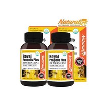뉴질랜드 로얄 프로폴리스 플러스 1000mg x 90캡슐 2병 PROPOLS 로얄제리 함유 네추럴라이즈, 뉴질랜드 로얄 프로폴리스 플러스 1000mg x 90캡