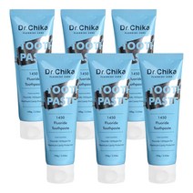 닥터치카 고불소 1450 충치예방 불소치약, 100g, 6개