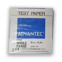 일본산 ADVANTEC pH 테스트 페이퍼/롤타입 pH 0-14 9mmx5.5m