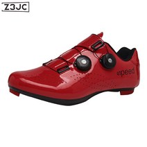 Z3JC 남성 노락 손잡이 겨울 남자 자전거 라이딩화, Z3JC 빨간 도로에는 자물쇠가 있다., 275mm