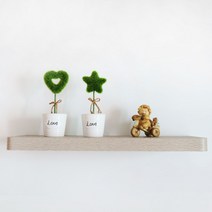 DIY 인테리어 벽선반 벽걸이 무지주 38T 원목 나무 선반 블랙 화이트 오크, 추가상품