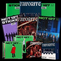 엔시티127 정규 3집+리패키지 노래 앨범 키트 스티커 / 페이보릿 NCT 127 Sticker Favorite Album, 스티키+서울시티+스티커(포토북)세트, 눈에 넣어도 안아픈 엔시티127 포스터3종포함