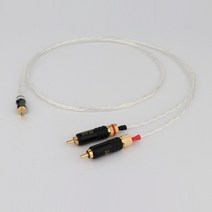 스피커연결선 HIFI Nordost Odin silver aux 3.5mm 헤드셋 플매트 카펫 러그-2rca 잭 신호선 컴퓨터 및 오, 2.5mm  2rca, 3m