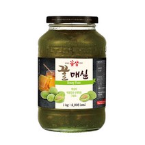 [과일액상차] 꽃샘식품 꿀 매실 1kg, 1개, 국내산 청매실 풍부한 과육
