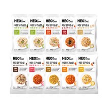 허닭 닭가슴살 곤약 볶음밥 250g 10종 혼합 10팩 냉장/냉동 즉석밥