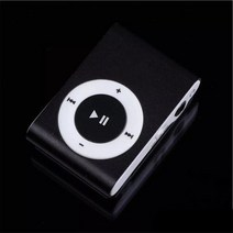 제이즈 패션 미니 USB MP3 클립 음악 미디어 플레이어 휴대용 mp3 재생 지원 마이크로 SD TF 카드 Muti 색상, [01] 기타 (ae˚) frequ, [01] -Black