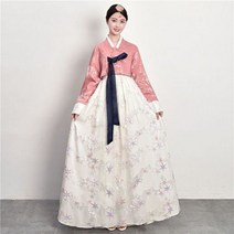 전통한복 결혼식 한복 퓨전 웨딩 신부 여성 드레스 원사 치마 전통 무용 공연 옷