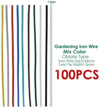 고추말뚝 고추지지대 고추대 고추대뽑기 고추말뚝 100pcs 녹색 원예 포도 나무 등반 식물 케이블 타이 라인 식물 브래킷 부품 분재 꽃 오이 포도 등나무 지원, 25cm, 100pcs-믹스