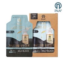 더나플러스 그린테라피 앰플 샴푸 헤어컬러 1N 흑색 27gX4ea, 1.단일옵션