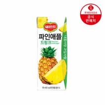 롯데칠성 델몬트 드링크팩 190ml 48개 5종 택1, 파인애플
