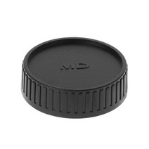 후면 렌즈 바디 캡 카메라 커버 세트 먼지 나사 마운트 보호 미놀타 MD X700 DF-1 20CB 용 플라스틱 블랙 교체, [1] Lens cap