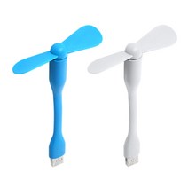 모가비 휴대용 미니선풍기 USB / 5핀 / 8핀 보조배터리 USB 선풍기, 마이크로 5핀 화이트