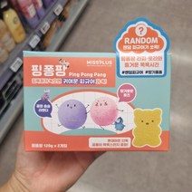 [미스플러스] 핑퐁팡 피규어 입욕제 120g x 2개 (대가상회)